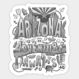 Arizona Adventure Awaits Sticker